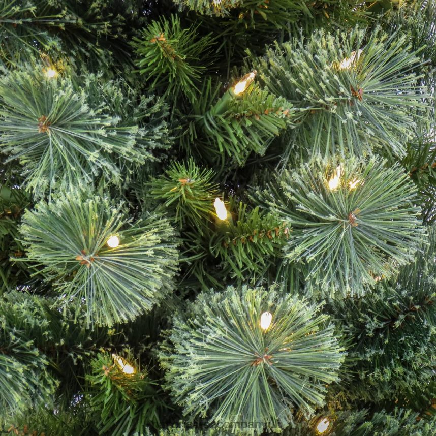 Trees | National Tree Company 7 ft Pre-Lit Curtis Pine Pencil Slim Tree with LED Lights F2L4F59